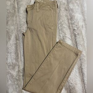 AE Khaki Skinny Twill Pants
